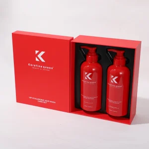 Private Label Hyaluronic Acid Keratin Hair Body Care Set Shampoo Body Wash One for Personal Hydration Fragrance
