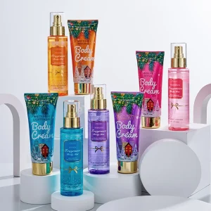 Private Label KORMESIC Christmas Body Spray Perfume for Women and Men Perfumed Body Care Set