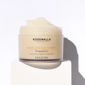 Private Label Kooswalla Hair Scalp Scrub Vegan Organic Moisturizing Whitening Sugar Scrub Body Scrub