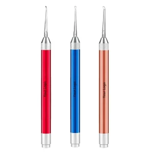 Private Label LED Ear Wax Removal Tool Flashlight LED Ear Cleaner Earpick Cleaning Tool Earpicker