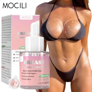 Private Label Logo Massage Breast Oil Big Breast Cream Firming Tightening Breast Enhancement Oil