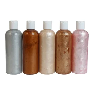 Private Label Long Lasting Dewy Body Shimmer Oil for Face and Body
