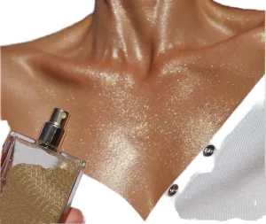 Private Label Long Lasting Liquid Highlighter Body Shimmer Oil with Brightening Sexy Glow Glitter for Bronzer Highlighters