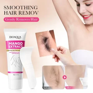 Private Label Mango Women Men Hair Removal Cream Hair Remover Inhibitor Depilatory Cream for Women Permanent