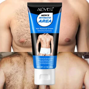 Private Label Men’s Hair Removal Cream Hair Remover Inhibitor Depilatory Cream for Men Permanent