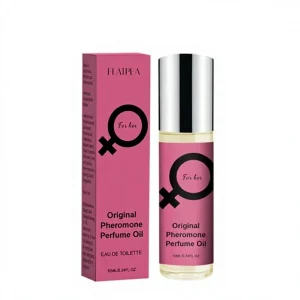 Private Label Modern Ladies Pheromone Roll On Perfume Oil Rose Citrus Alcohol Free Long Lasting Essential Oil Body Portable