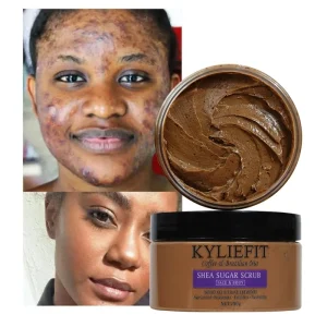Private Label Multivitamin Organic Vegan Exfoilating Skin Care Whitening Brightening Coffee Sugar Body Scrub