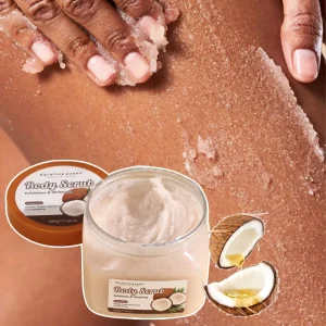 Private Label Natural 500ml Hyaluronic Acid Sugar Body Scrub Exfoliating Deep Clean Hydrating Scrub Body Scrub OEM