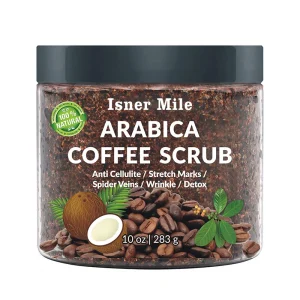 Private Label Natural Bulk Whitening Coffee Remove Dead Skin Exfoliating Body Scrub