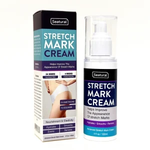 Private Label Natural Vegan Anti Postpartum Deep Acne Stretch Mark Removal Cream for Pregnancy Massages Body