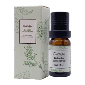Private Label Natural Warming Defender Essential Oil Blend Relaxing Aromatherapy Body Oil for Moisturizing