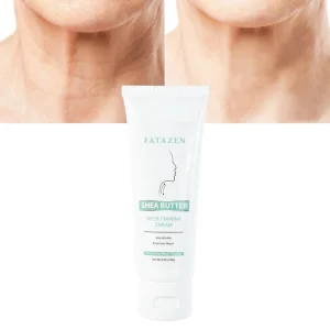 Private Label Neck Firming Cream Anti Aging Moisturizer Shea Butter Vitamin E Double Chin Reducer Hydrating Facial Neck Cream