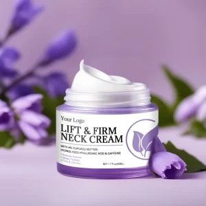 Private Label Neck Firming Cream of Moisturizing Anti Wrinkle Tighten and Lift Firming Neck Cream