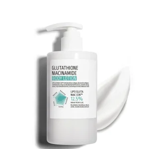 Private Label Nicotinamide Body Lotion Brightening Antioxidant for Sensitive Dry Skin Whitening Body Lotion