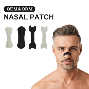 Private Label Nose Nasal Strips with Custom logo Sleeping Anti Snoring Sleep Tape Patch for Improved Nasal Breathing
