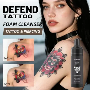 Private Label OEM Defend Tattoo Foam Cleanser Maintain Your Art Looking As Fresh As Possible 207g Cleanser for Tattoo