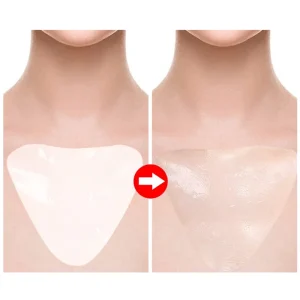 Private Label OEM Hyaluronic Acid Collagen Chest Pad Chest Mask Firming Anti Wrinkle Patches Sheet