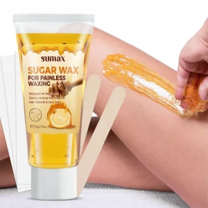Private Label Oem Custom logo Wholesales Easy Use Hair Removal Wax Set for All Skin Types