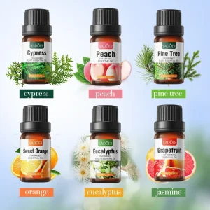 Private Label Optional Kit 10ml Essential Oil Set Home Fragrance Skin Care Plant Beauty Health Essence Aromatic Diffuser