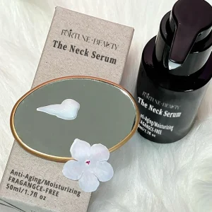 Private Label Organic Anti Neck Lines Anti aging Moisturizing Rose Neck Peptide Serum