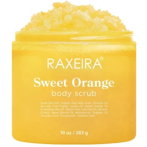 Private Label Organic Exfoliating Sweet Orange Body Scrub for Skin Care