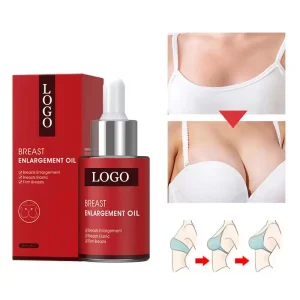 Private Label Organic Herbal Breast Massage Oil Cream 30ml Shea Butter Firming Care for Home Use China Factory Free Samples