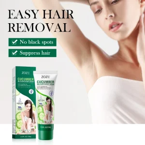Private Label Organic Herbal Depilatory Cream Body Face Pubic Hair Removal for Men and Women
