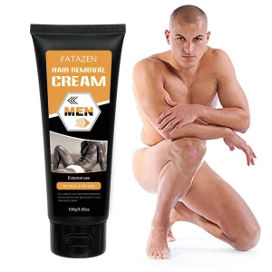 Private Label Organic Natural Herbal Hair Removal Cream for Men Depilatory OEM Laser Hair Remove Cream Hair Removal Appliances