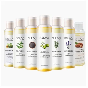 Private Label Organic Natural Pure Avocado Almond Walnut Jojoba Sunflower Rosehip Carrier Oil for Face Skin Hair