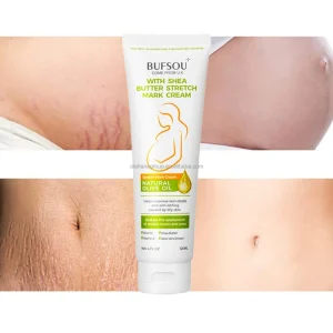 Private Label Organic Stretch Marks Treatment Products Pregnant Women Body Anti Stretch Mark Removal Oil Stretch Mark Cream