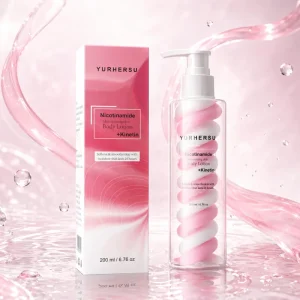 Private Label Professional Nicotinamide Kinetin 200ml Deep Nourishing Radiant Body Lotion for Women All Skin Types
