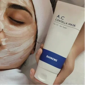 Private Label Professional Removes Impurities Controls Sebum and Soothes Acne prone Skin Mask Cleansing A.C Centella Mask