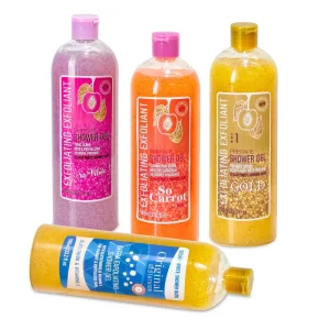 Private Label Refresh Fruit Skin Hydrating Body Wash Scrub Exfoliating Lightening Whitening Shower Gel