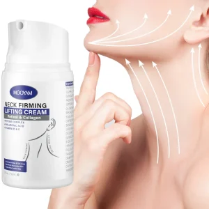 Private Label Retinol Neck Tightening Cream Collagen Vitamin B5 Day & Night Face Cream Firming Repairing Neck Antiaging Cream