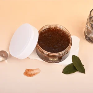 Private Label Scrub for All Skin Types Deep Cleansing Exfoliates Moisturizes Soothes Tea Body Scrub