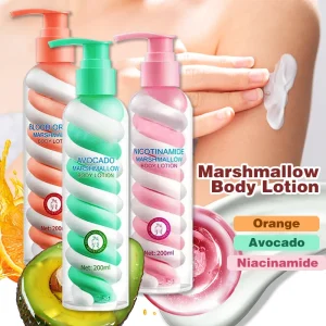Private Label Shea Butter Body Cream Skin Hydrating Nourishing Colorful Niacinamide Body Lotion