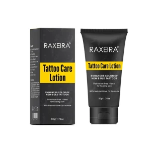 Private Label Soothing Color Brightening Skin Repair & Moisturizer Natural Non Irritating 50ml Tattoo Aftercare Lotion