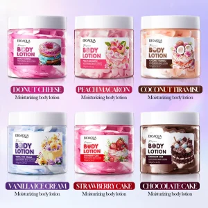 Private Label Vegan Fruit Body Butter Mango Whipped Shea Butter Organic Hand and Body Cream Hydration Body Lotion