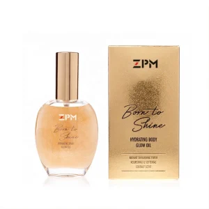 Private Label Vegan Tanning Oil Liquid Highlighter Shimmering Body Oil