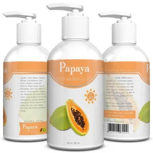 Private Label Whitening Lotion Cream Skin Care Product Natural Daily Moisturizing Natural Papaya Body Lotion