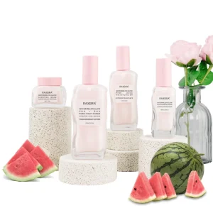 Private Label Whitening Skin Care Perfume Gift Set Organic Body Lotion Care Products Watermelon Moisturizing Skin Care Set