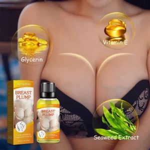 Private Logo Herbal Essential Oil Chest Massage Firming Breast Enlargement Full Body Care with Hair Loss Prevention Ingredient