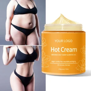 Private Logo No Side Effects of Calf Muscles Breast Waist Belly Face Body Weight Loss Fat Burn Hot Slimming Cream for Tummy