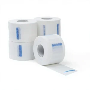 Professional Barber Neck Paper 5 Rolls 500 Strips Disposable Stretchy Salon Haircut Waxing Hair Coloring Neck Strips