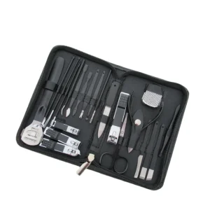 Professional Beauty Salon Tools Stainless Steel Nail Care Art Toe Finger Nail File Clippers Kits 7 10 12 16 22 35pcs Grooming