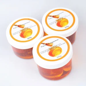 Professional Beauty Salon Use 300g Soft Rosin-Based Depilatory Sugar Wax Lemon Scented Hair Removal Face Legs Easy DIY OEM