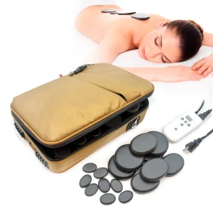 Professional Body Massage Digital Controller Hot Stone Waterless Heating Bag for Body