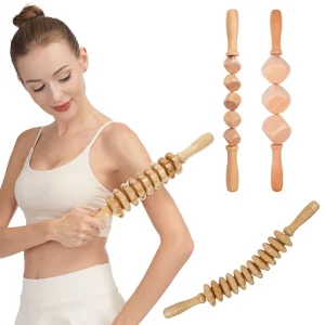 Professional Body Sculpting Lymphatic Drainage Massager Anti Cellulite Therapy Massage Tools Kit Wood Professional Massage