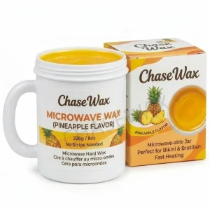 Professional Depilatory Wax Manufacturer Microwave Sensitive Tweezeless Hard Wax Pineapple for Nail Beauty