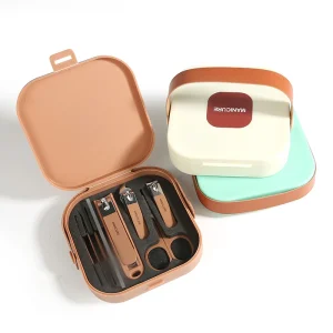 Professional Durable Multi-Function 8 in 1 Stainless Steel Nail Care Manicure Pedicure Tools Set